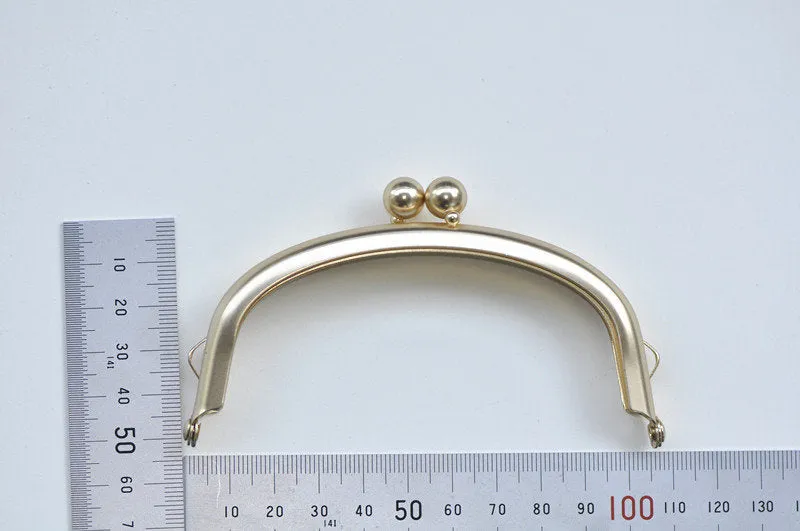 10.5cm Purse Frame Bag Hanger Matte Gold Color