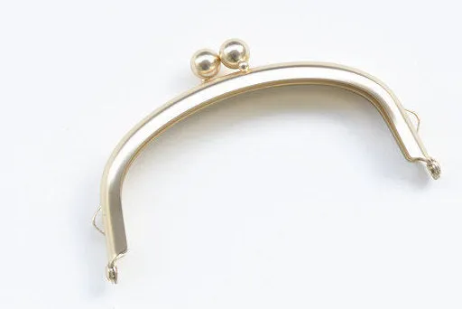 10.5cm Purse Frame Bag Hanger Matte Gold Color