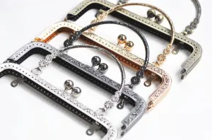 18.5cm and 20cm Purse Frame Sewing Handle Purse Frame Four Colors