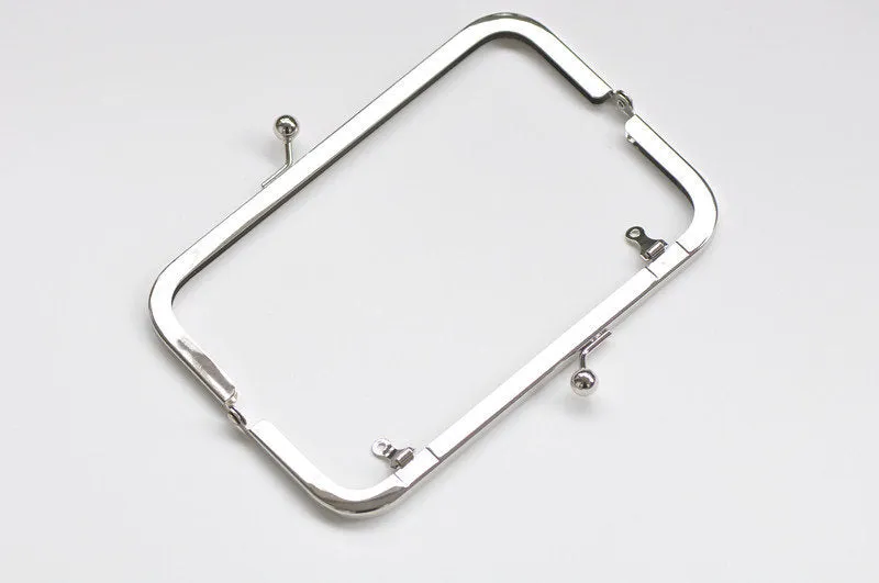 18cm ( 7") Purse Frame Clutch Bag Glue-In Purse Frame 18x6.5cm