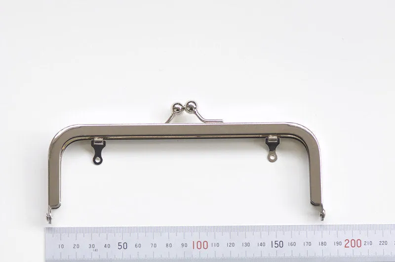 18cm ( 7") Purse Frame Clutch Bag Glue-In Purse Frame 18x6.5cm