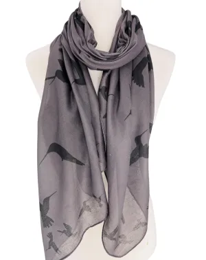 2 Colors--JC022867 Hummingbird Scarf