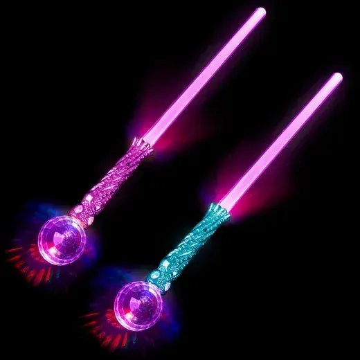 30" Light-Up Octopus Magic Ball Sword