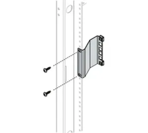 3" Deep Rackrail Recessor, 2 space