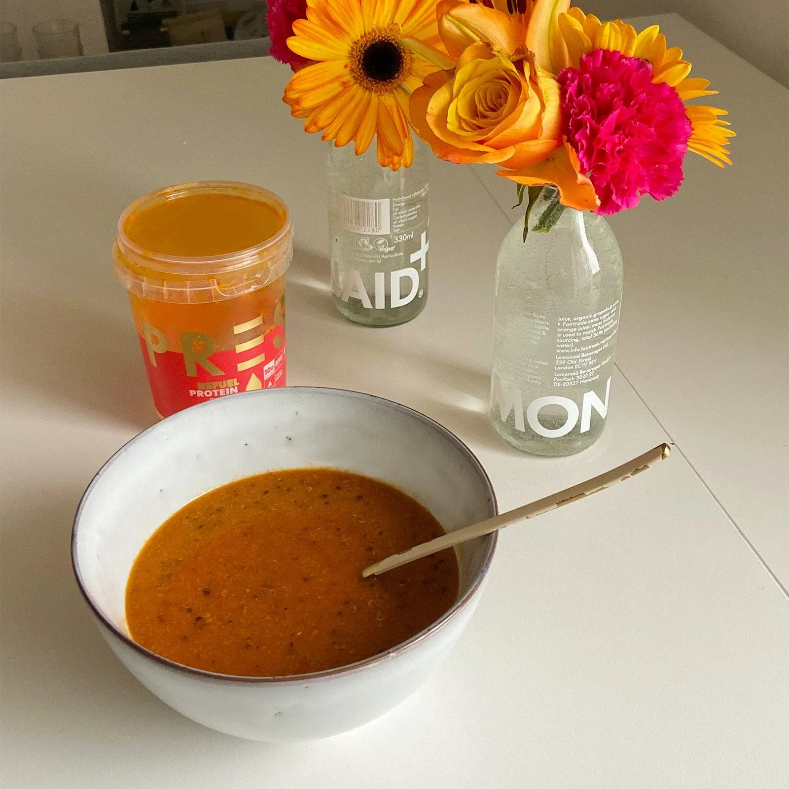 6 x Refuel: Slow Roasted Tomato, Quinoa & Basil Protein Soup