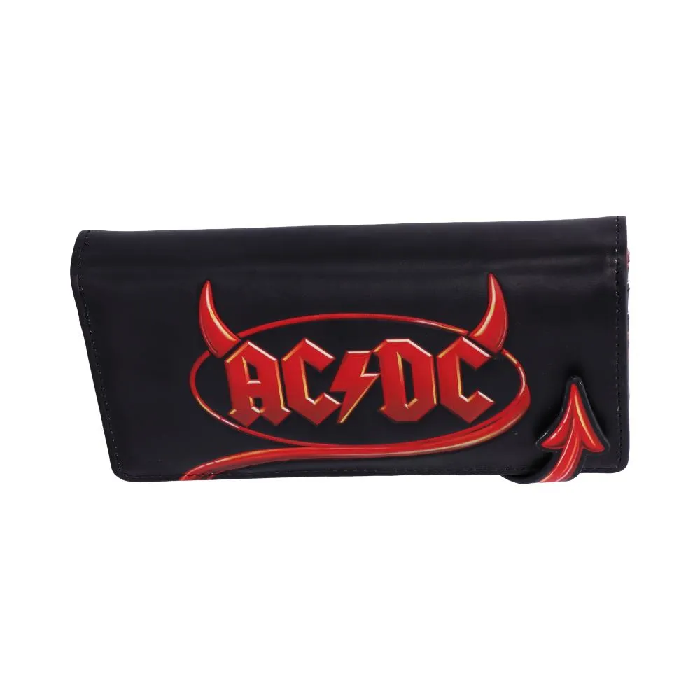 AC/DC Logo Lightning Embossed Purse Wallet