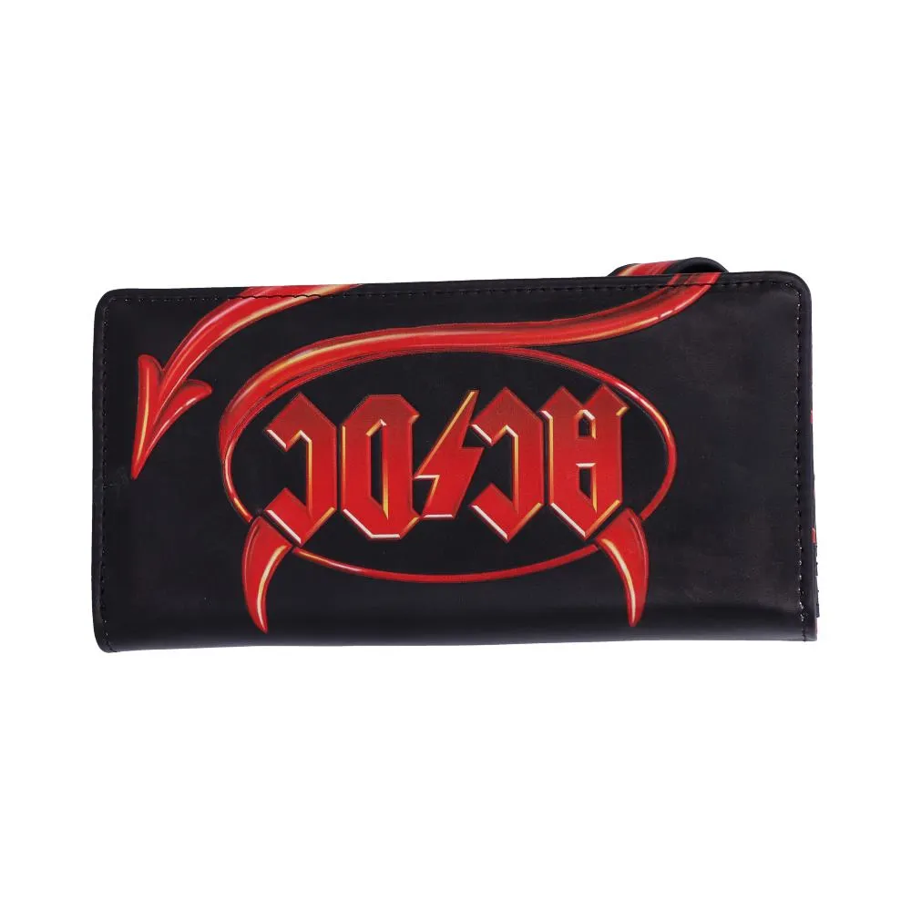 AC/DC Logo Lightning Embossed Purse Wallet