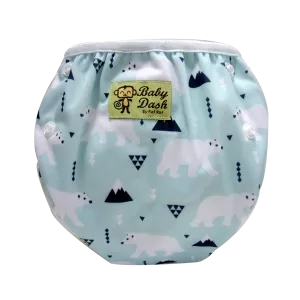 Adjustable Swim Diaper Cum Waterproof Diaper Cover - Polar Bear