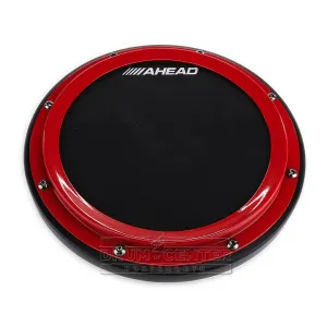 Ahead 10 S-hoop Pad w/Snare Sound Black Rubber/red Hoop