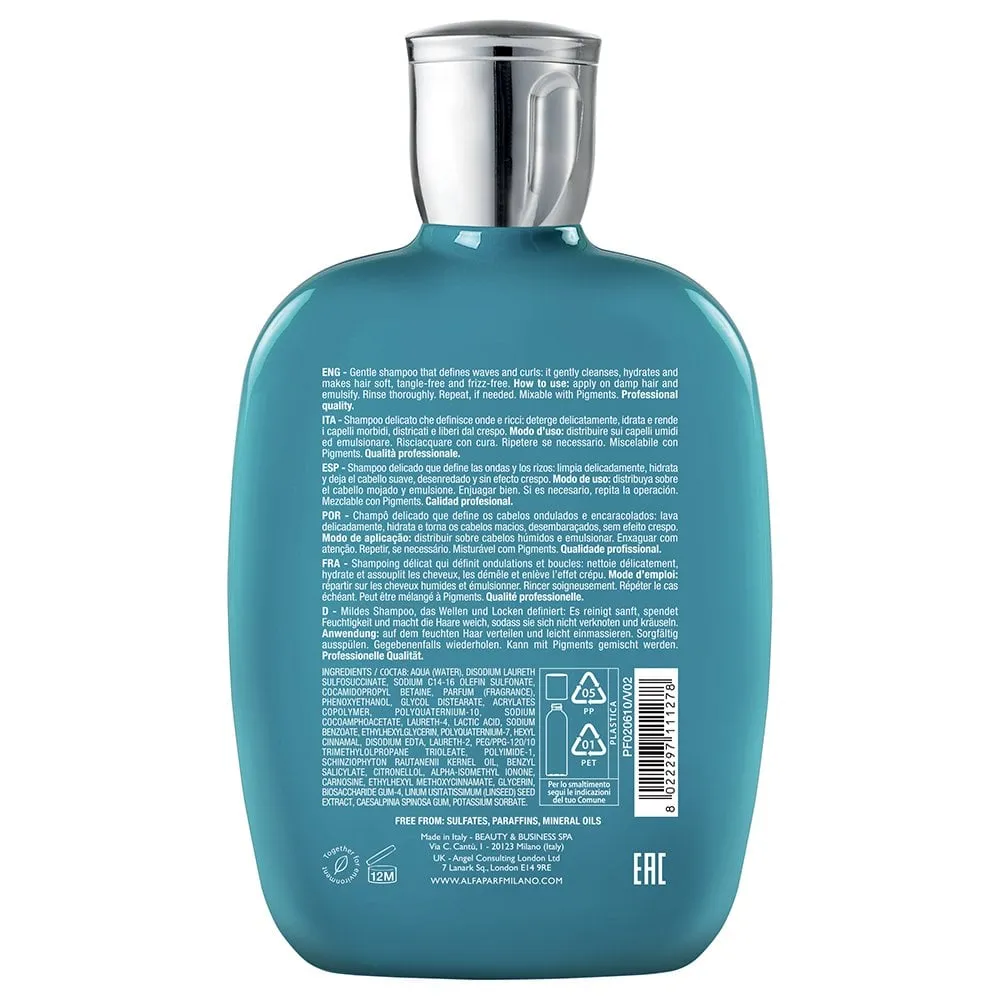 Alfaparf Milano Semi Di Lino Curls Enhancing Low Shampoo 250ml