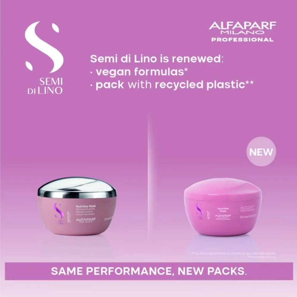 Alfaparf Milano Semi Di Lino Moisture Nutritive Mask 200ml