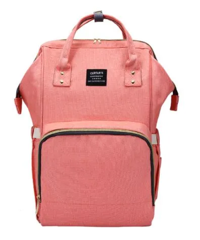 Baby Bag Backpack - Peach