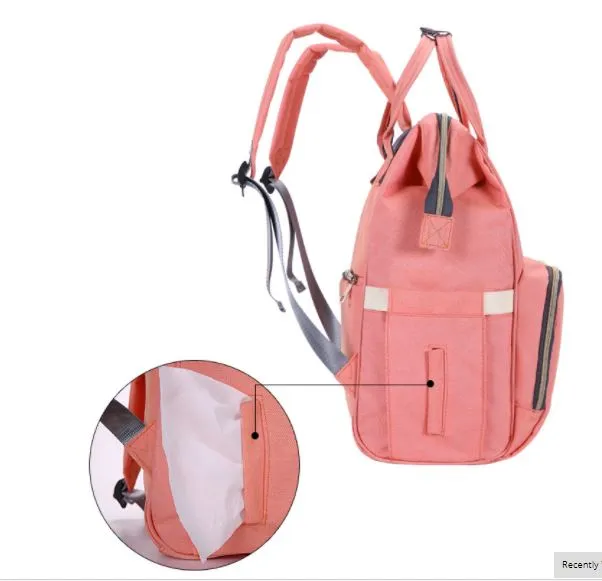 Baby Bag Backpack - Peach