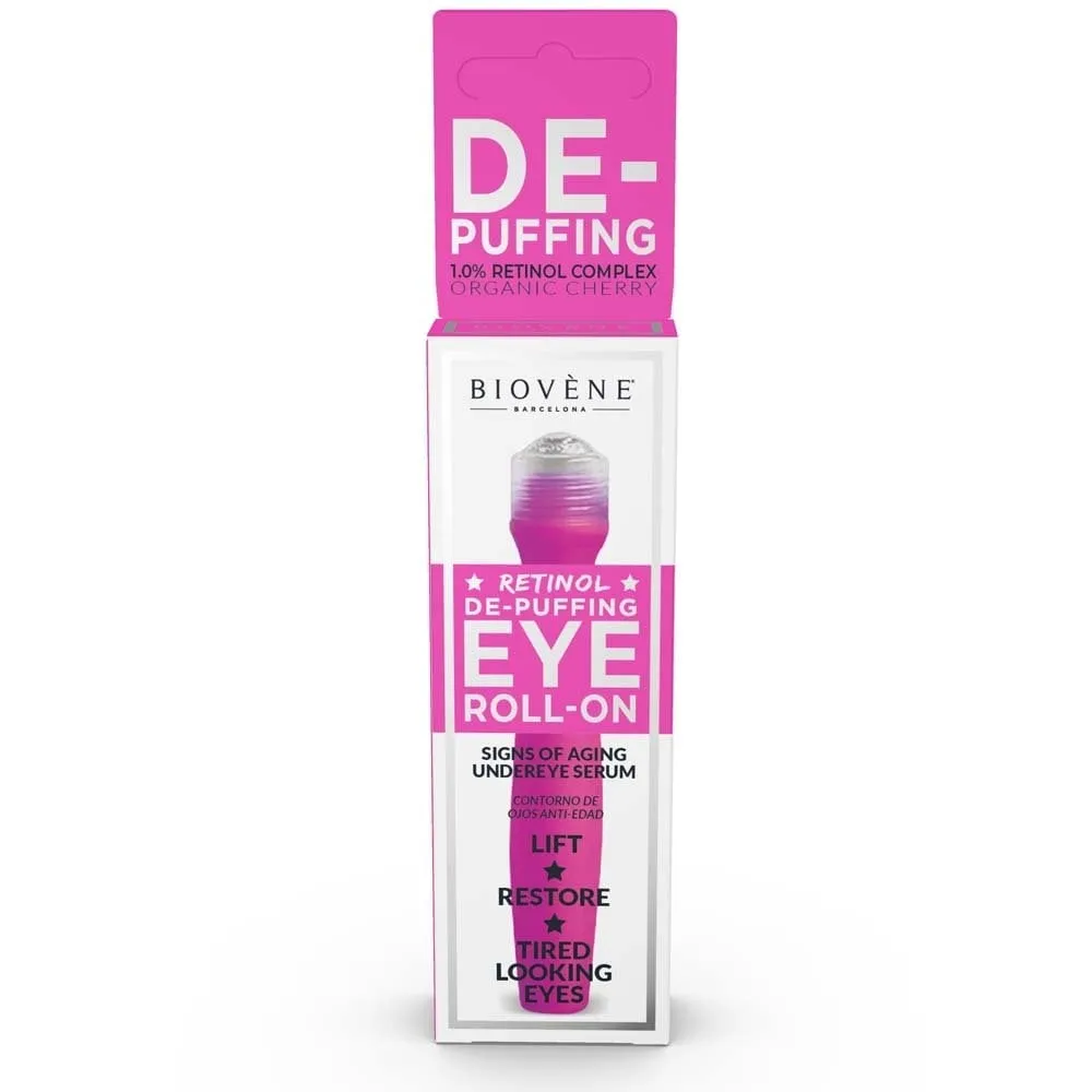 Biovene De-Puffing 1% Retinol Eye Concentrate Roll-On 15ml