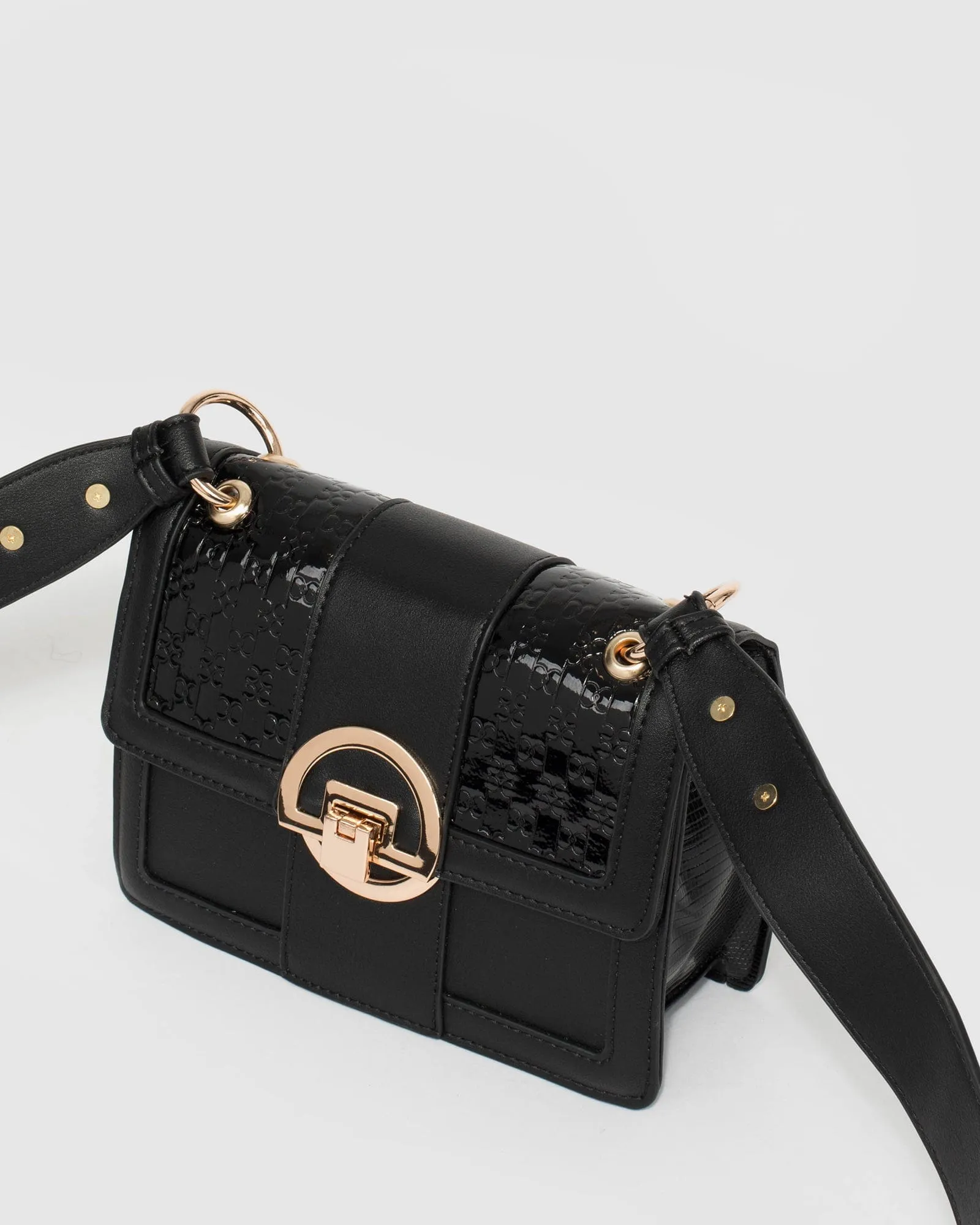 Black Sierra Pouch Crossbody Bag