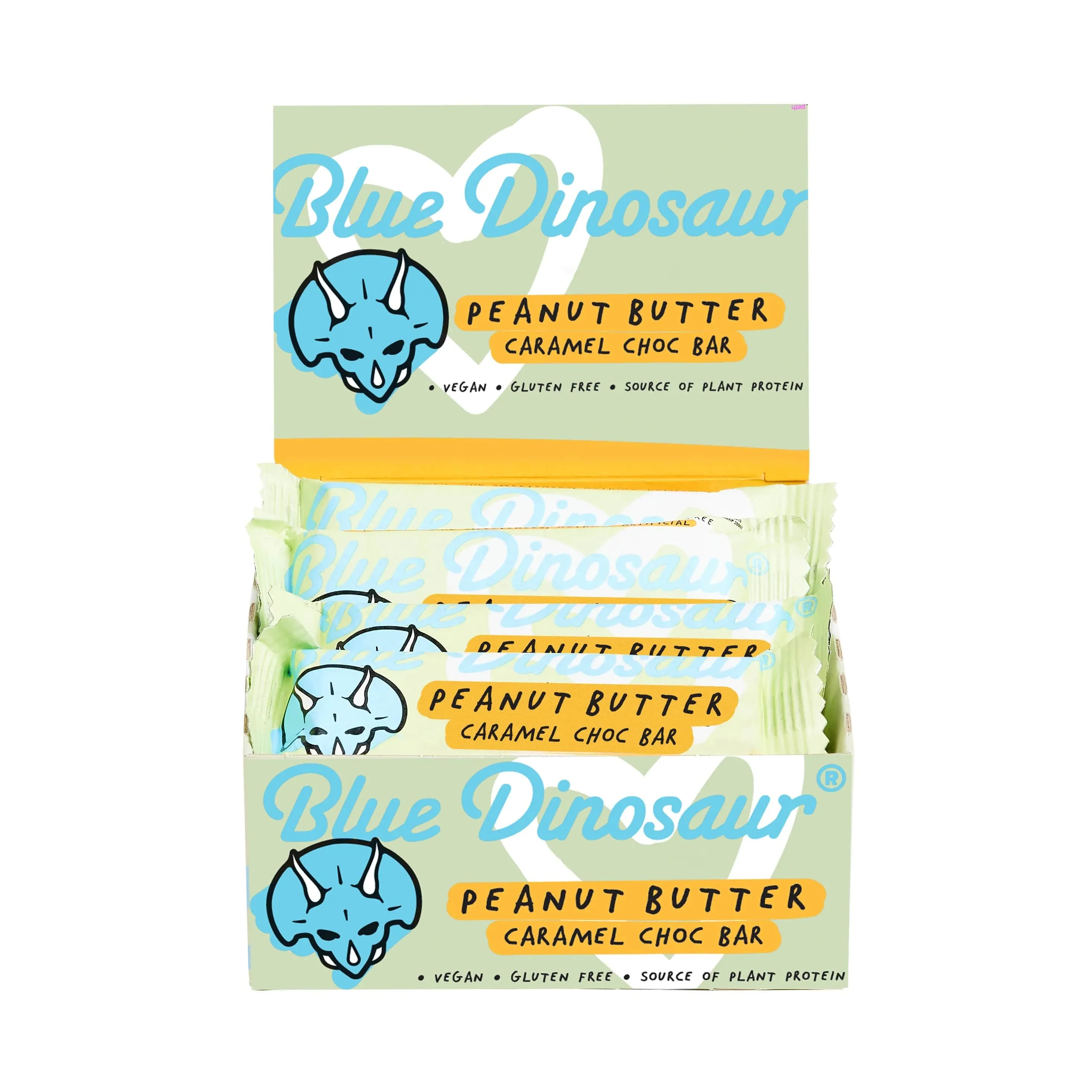 Blue Dinosaur Vegan Peanut Butter Protein Bars