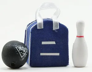 Bowling Bag, Pin, and Ball Set