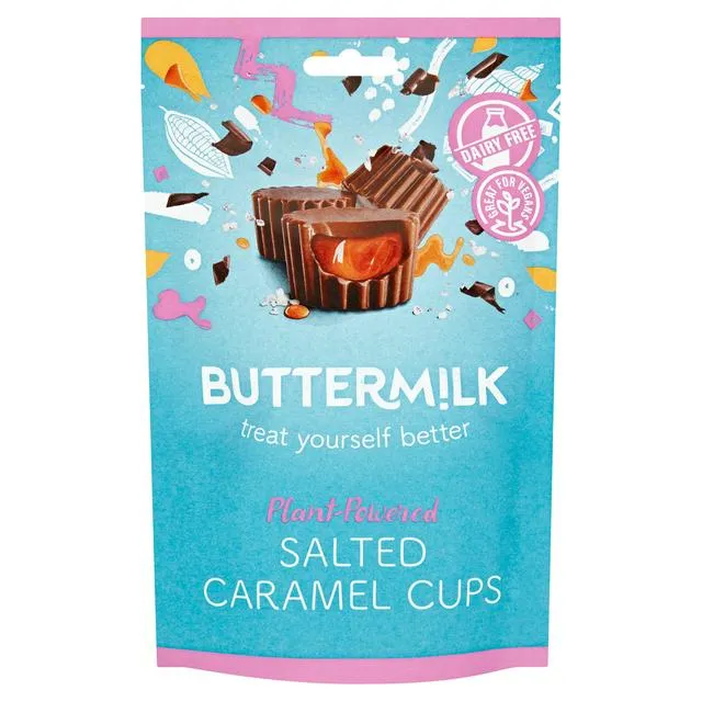 Buttermilk Salted Caramel Cups 100g