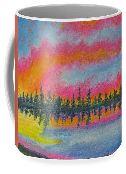 Candycane Sunset - Mug