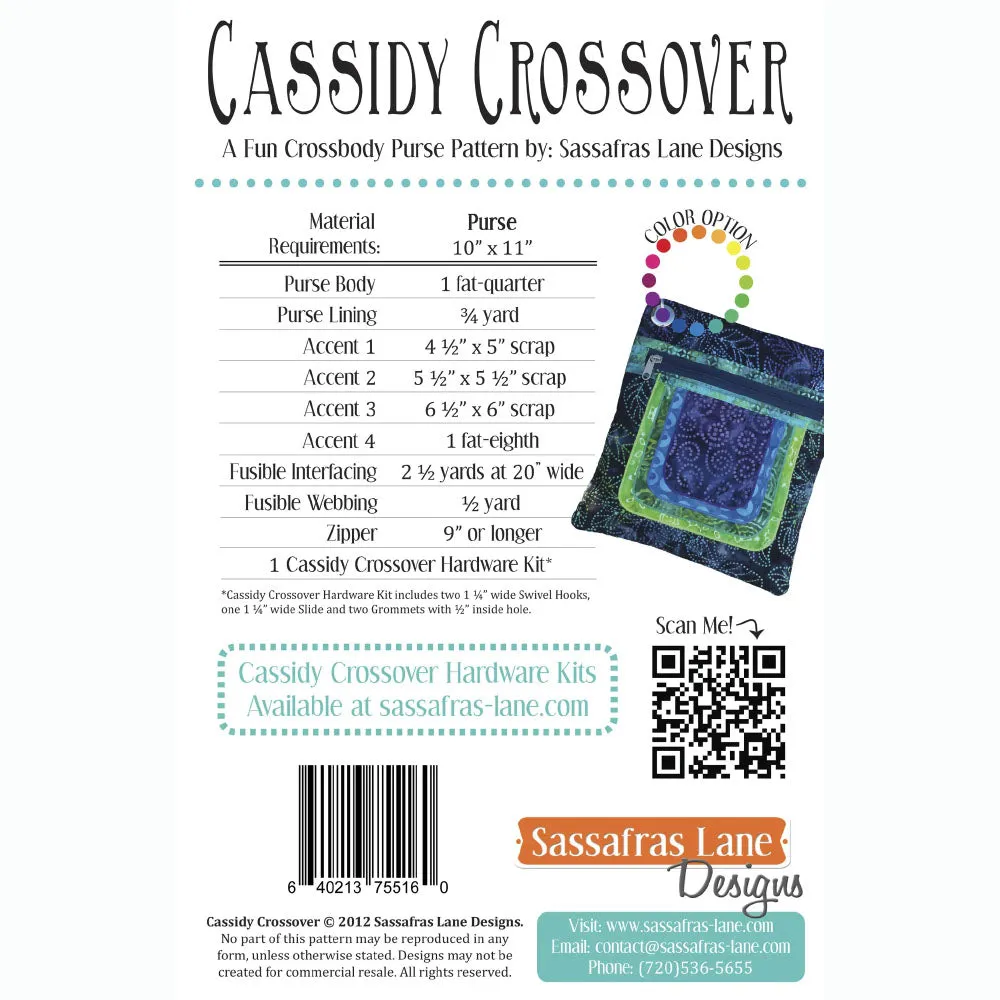 Cassidy Crossover Pattern