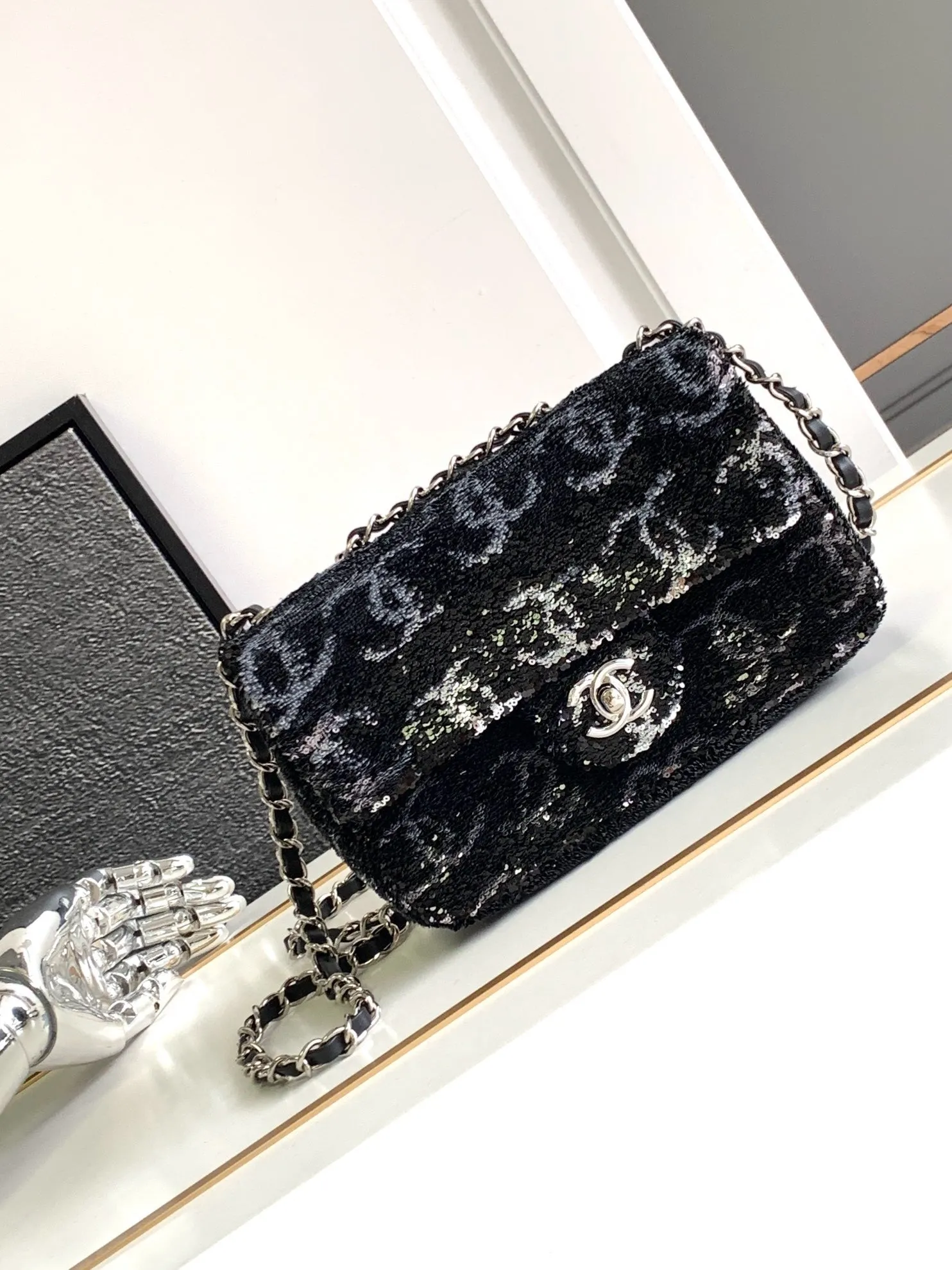 CC914 Evening Bag / 7.8x5.9x2.7inch / HIGHEST QUALITY VERSION