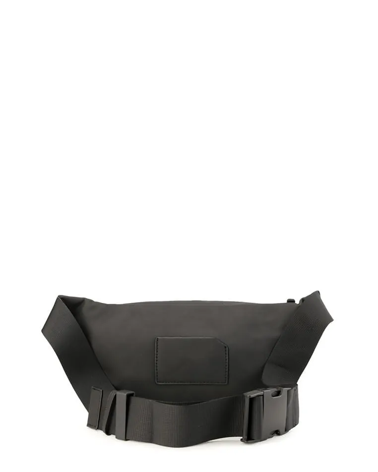 Coated Dry Square Waistpack - Black