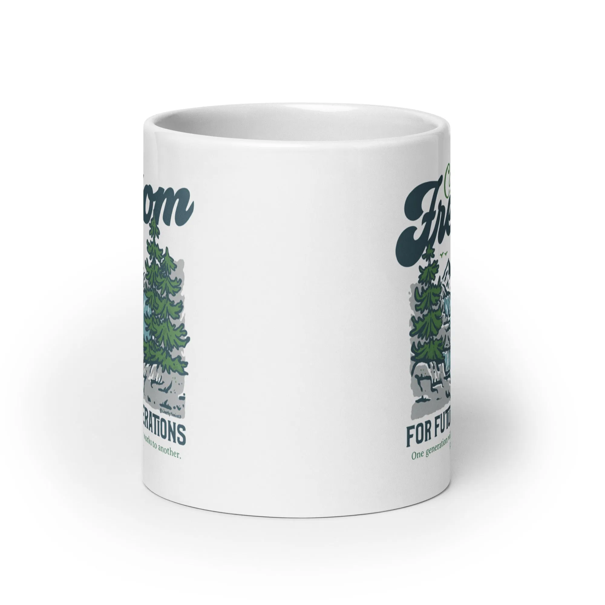 Conserve Freedom for Future Generations Mug