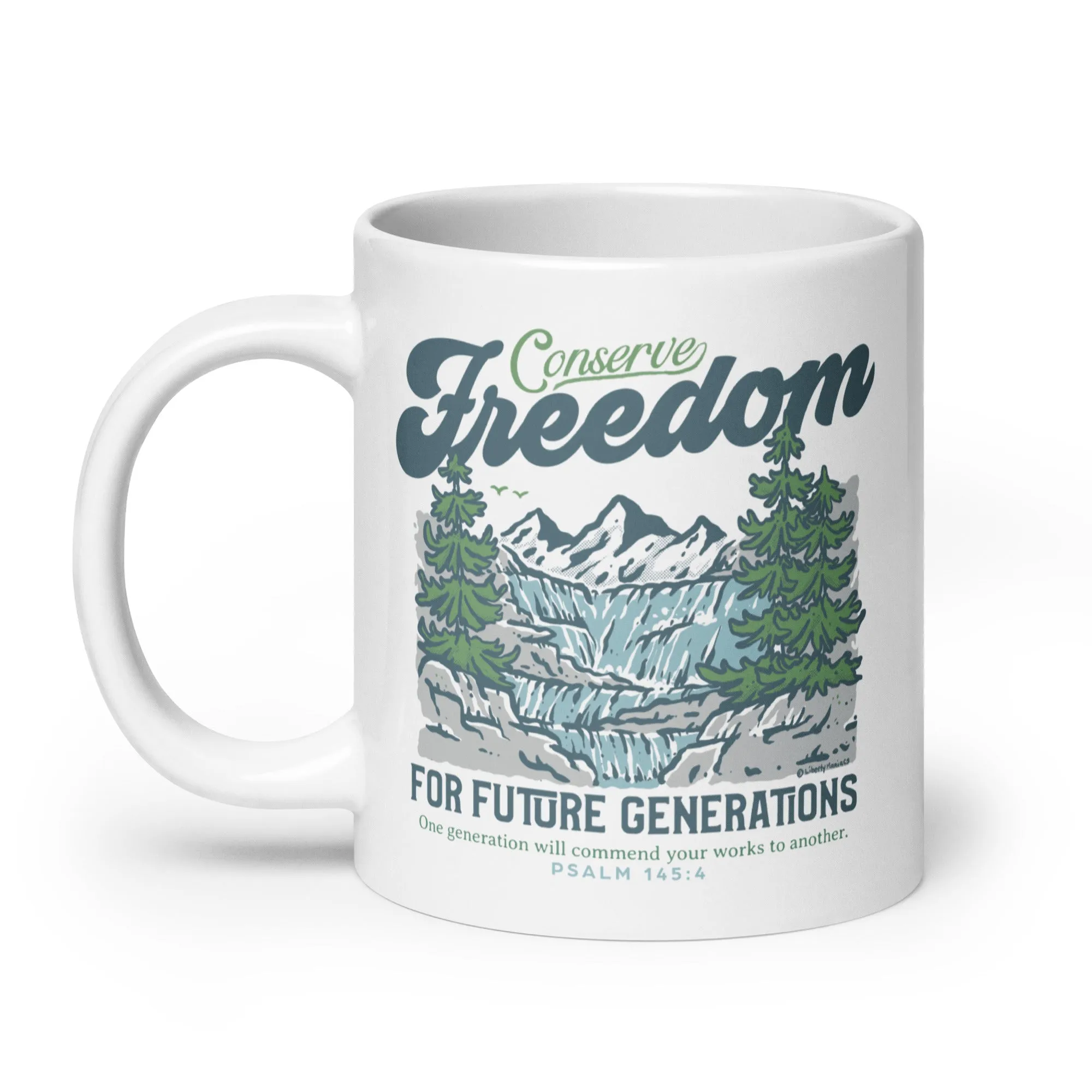 Conserve Freedom for Future Generations Mug