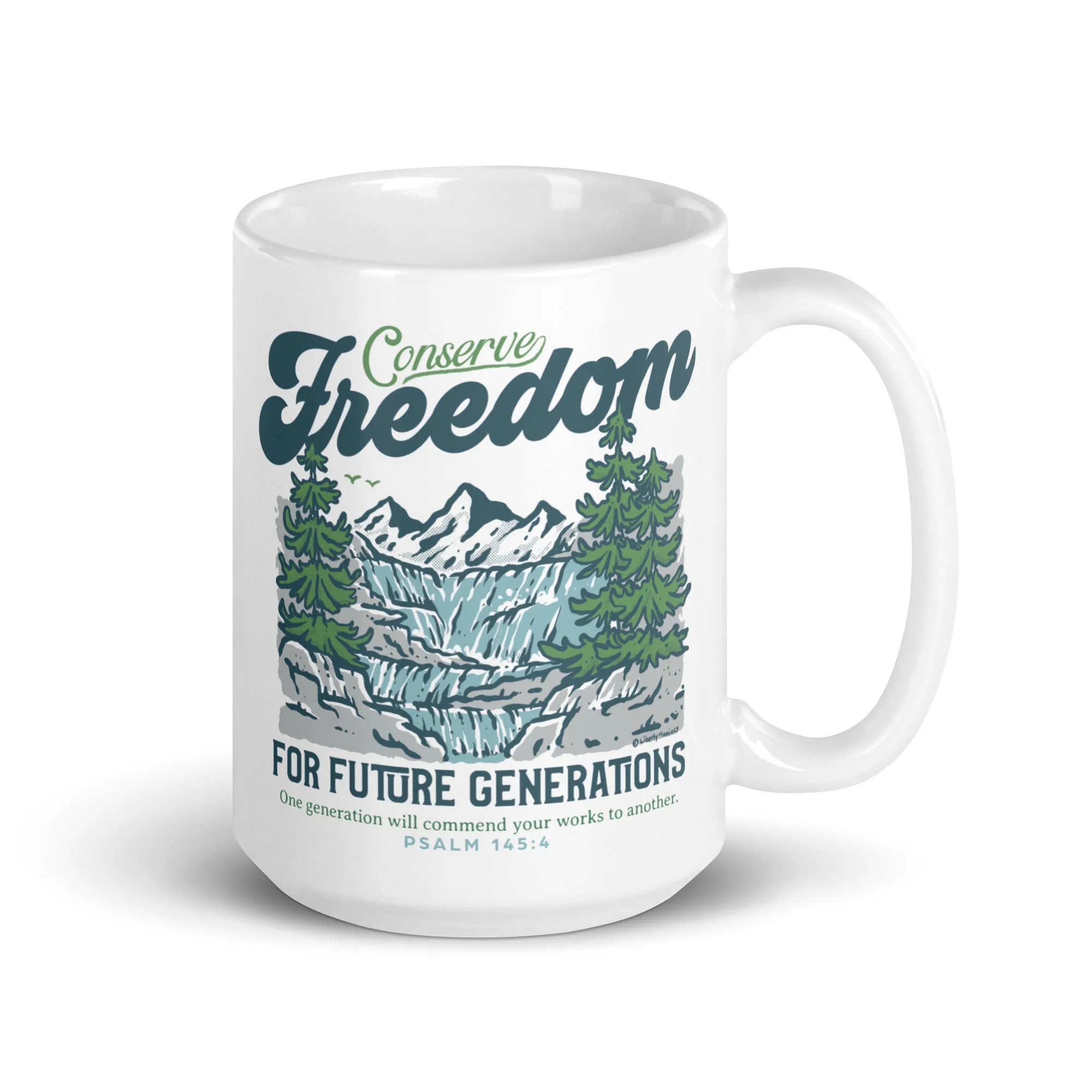 Conserve Freedom for Future Generations Mug