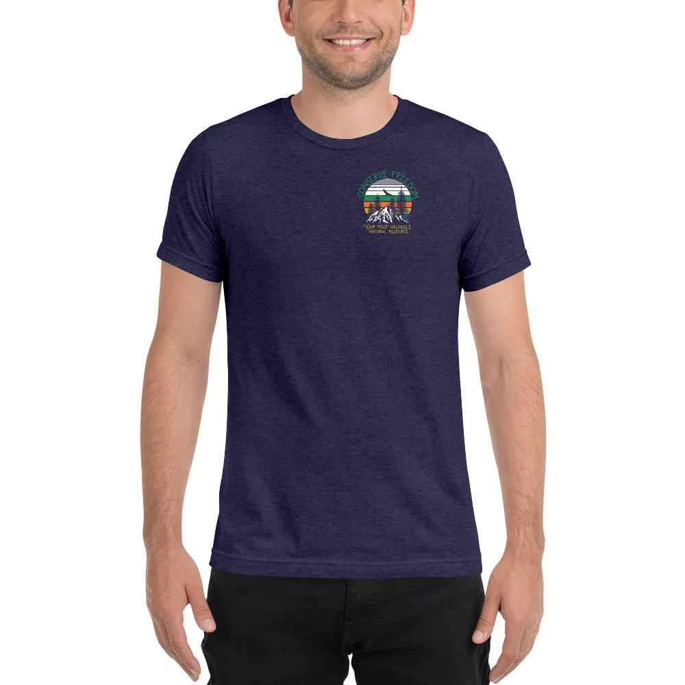 Conserve Freedom Tri-blend Performance T-Shirt