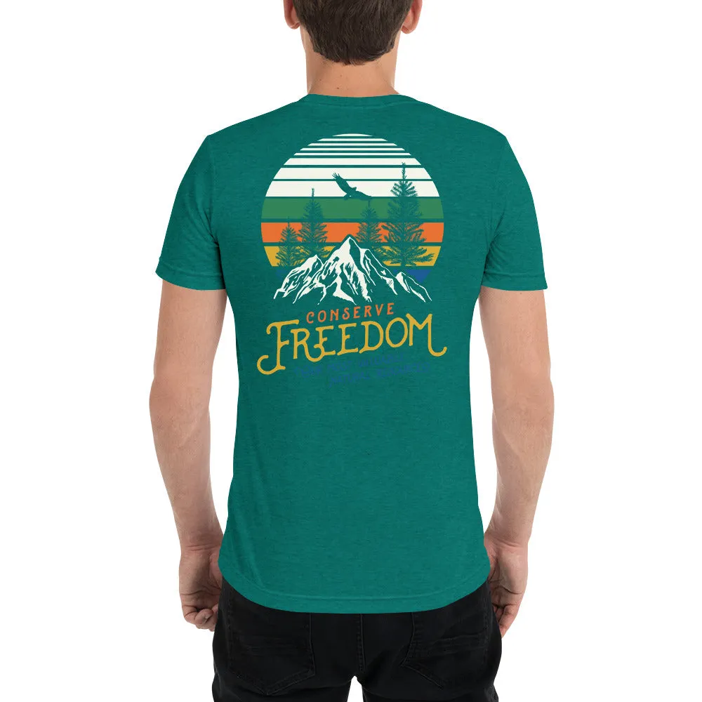 Conserve Freedom Tri-blend Performance T-Shirt