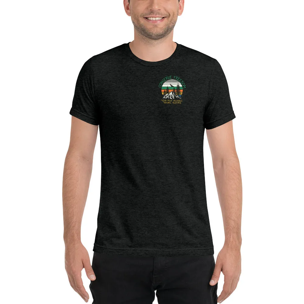 Conserve Freedom Tri-blend Performance T-Shirt