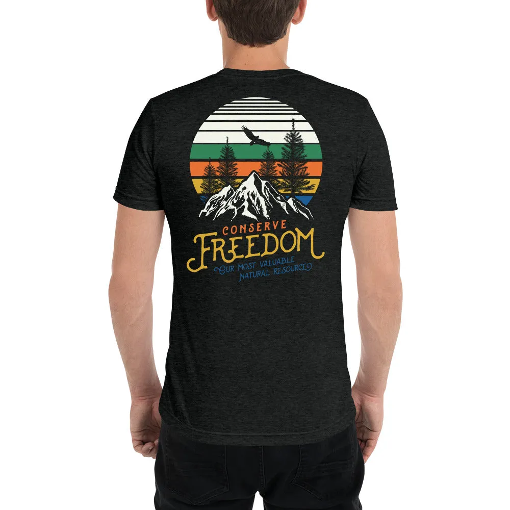 Conserve Freedom Tri-blend Performance T-Shirt