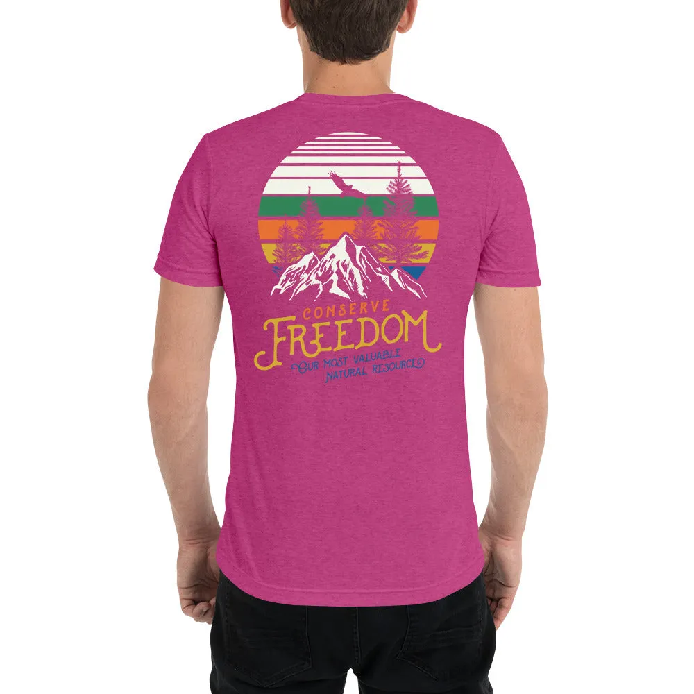 Conserve Freedom Tri-blend Performance T-Shirt