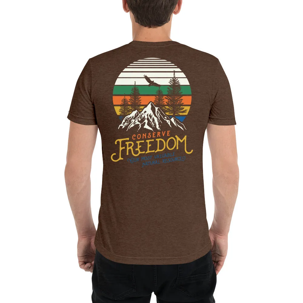 Conserve Freedom Tri-blend Performance T-Shirt