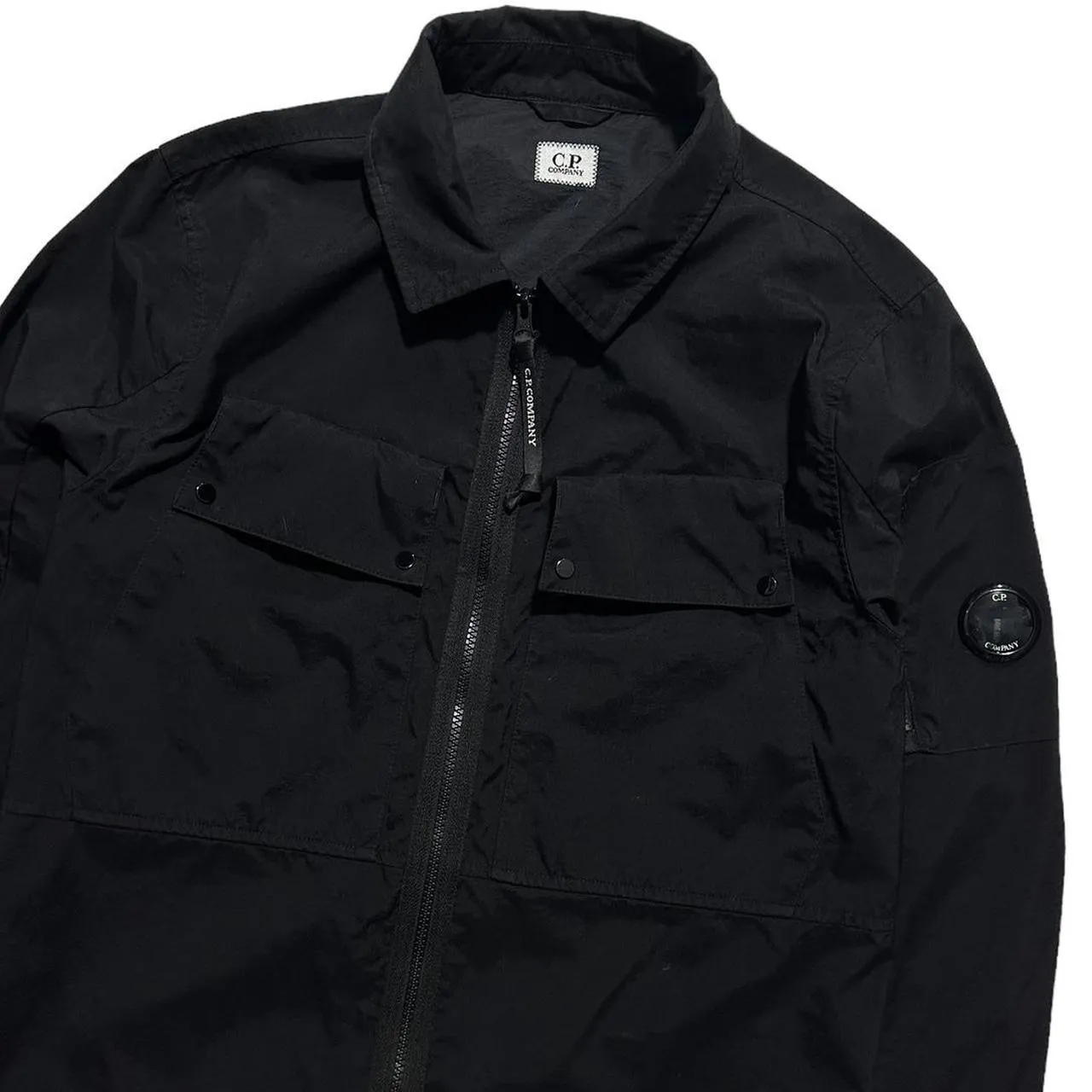 CP Company Taylon P Black Overshirt