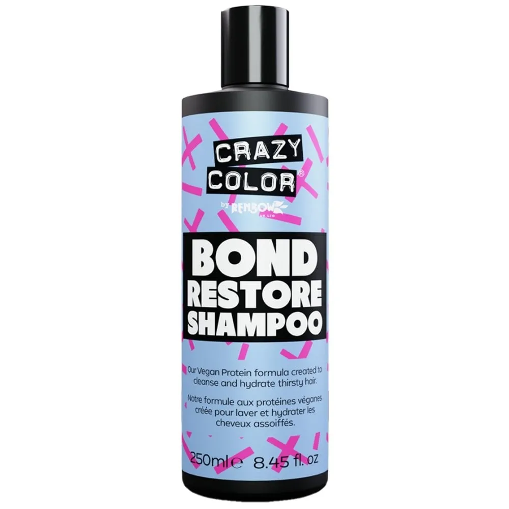 Crazy Colour Bond Restore Shampoo with Vegan Proteins 250ml