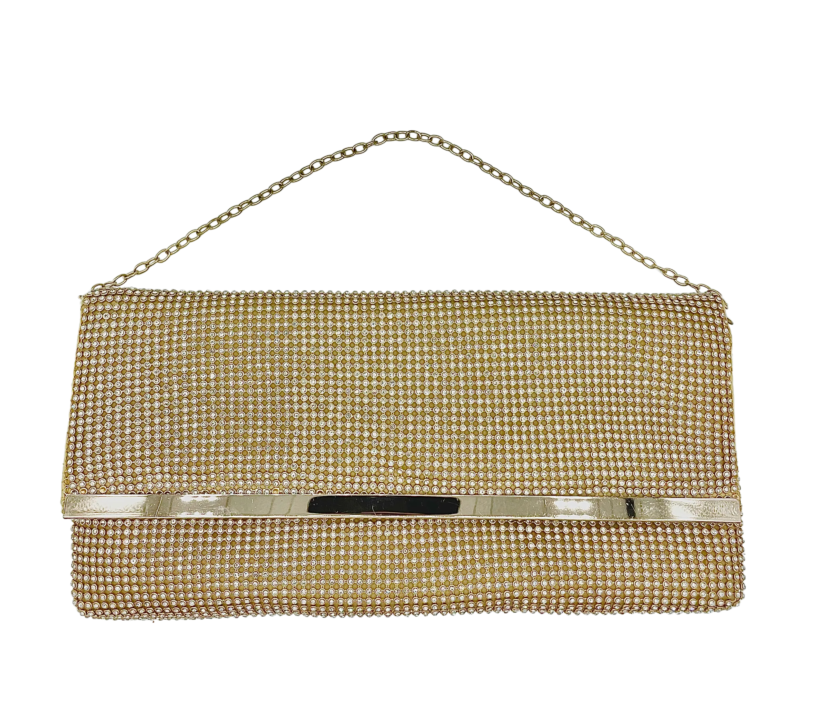 Crystal Waters Rhinestone Oblong bag