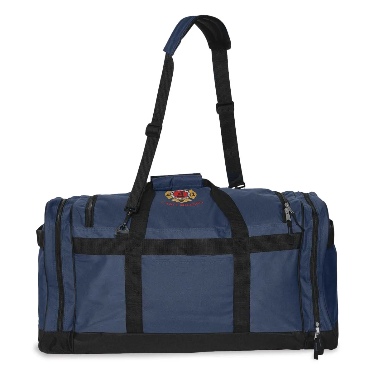 Customized 27" Large Duffel Bag with IAFF Embroidery