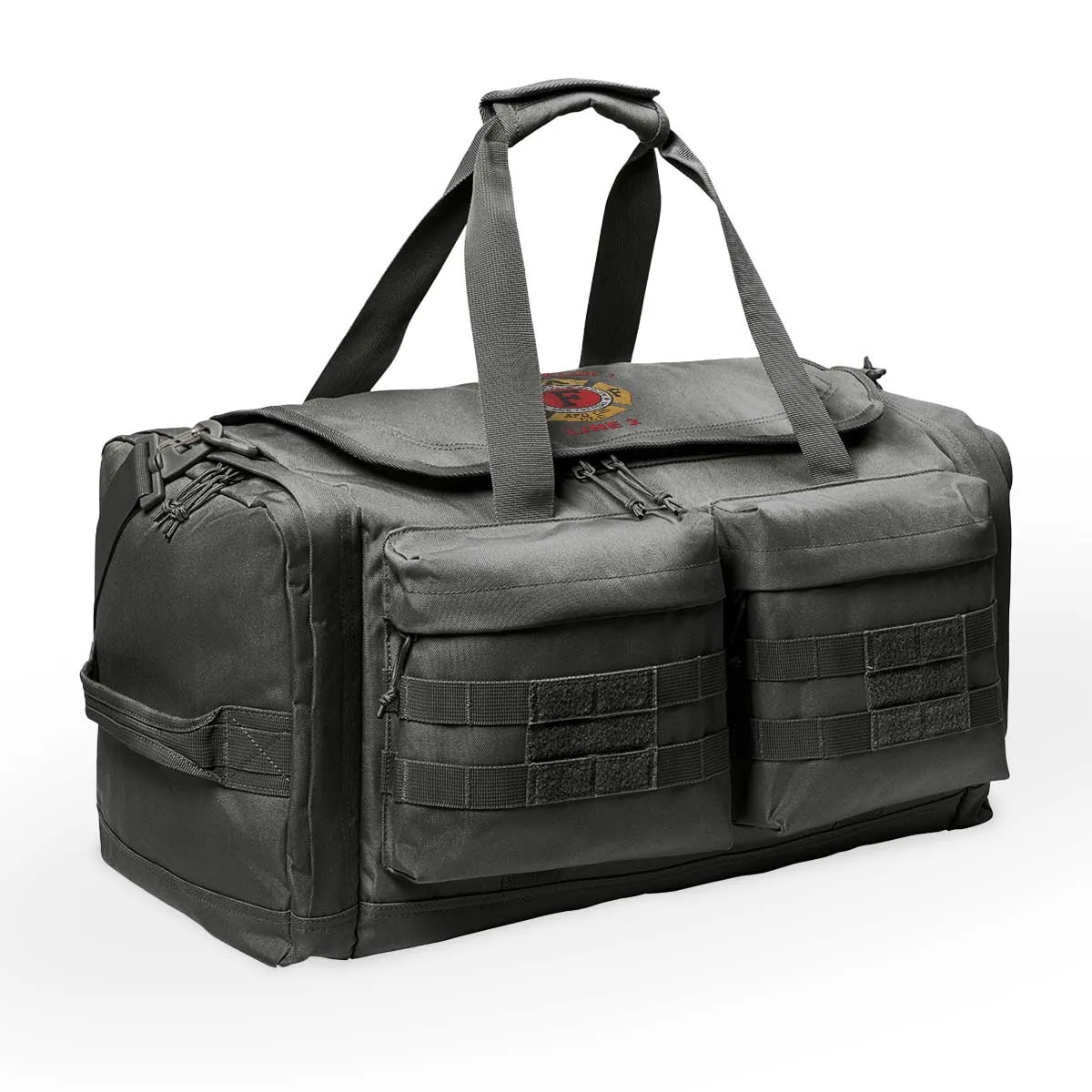 Customized Tactical Duffel Bag with IAFF Embroidery