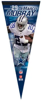 DeMarco Murray "Signature Series" Premium NFL Felt Collector's Pennant (2012) - Wincraft