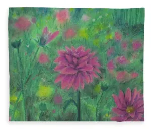 Dreaming of Dahlias ~ Blanket