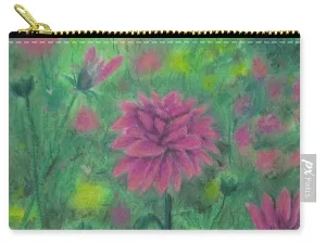 Dreaming of Dahlias ~ Carry-All Pouch