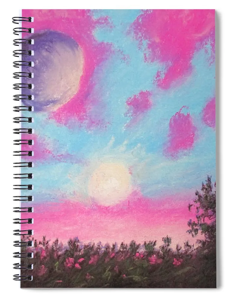 Drifting in Sunsets ~ Spiral Notebook