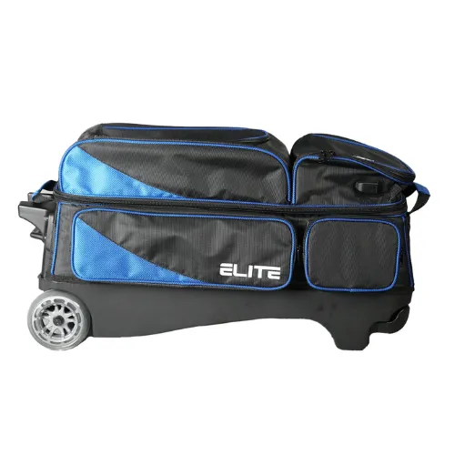 ELITE Deluxe Triple Roller Bowling Bag