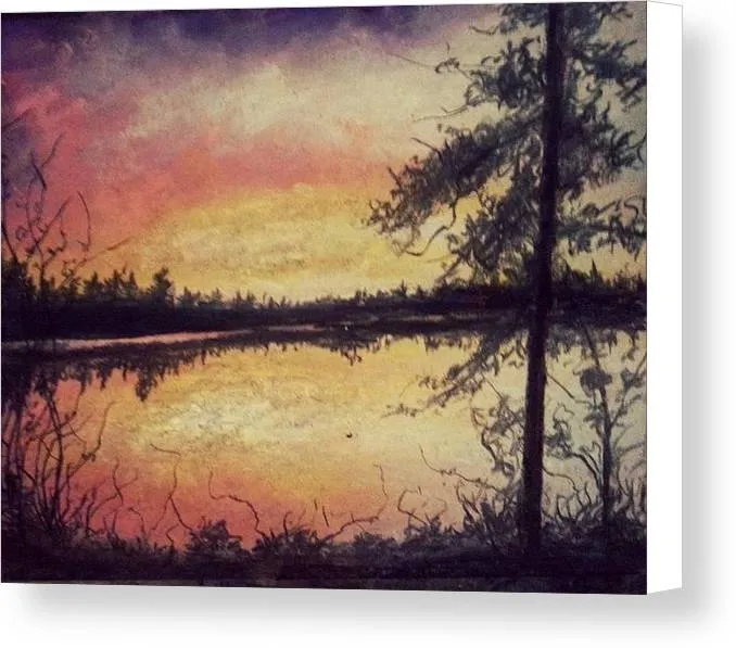 Evening Light - Canvas Print