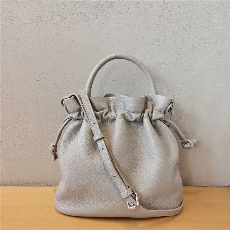 Fashion Leather Bucket Bag New