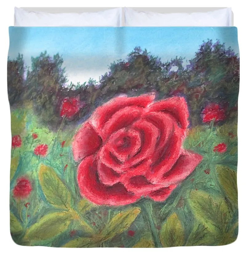 Field of Roses - Duvet Cover