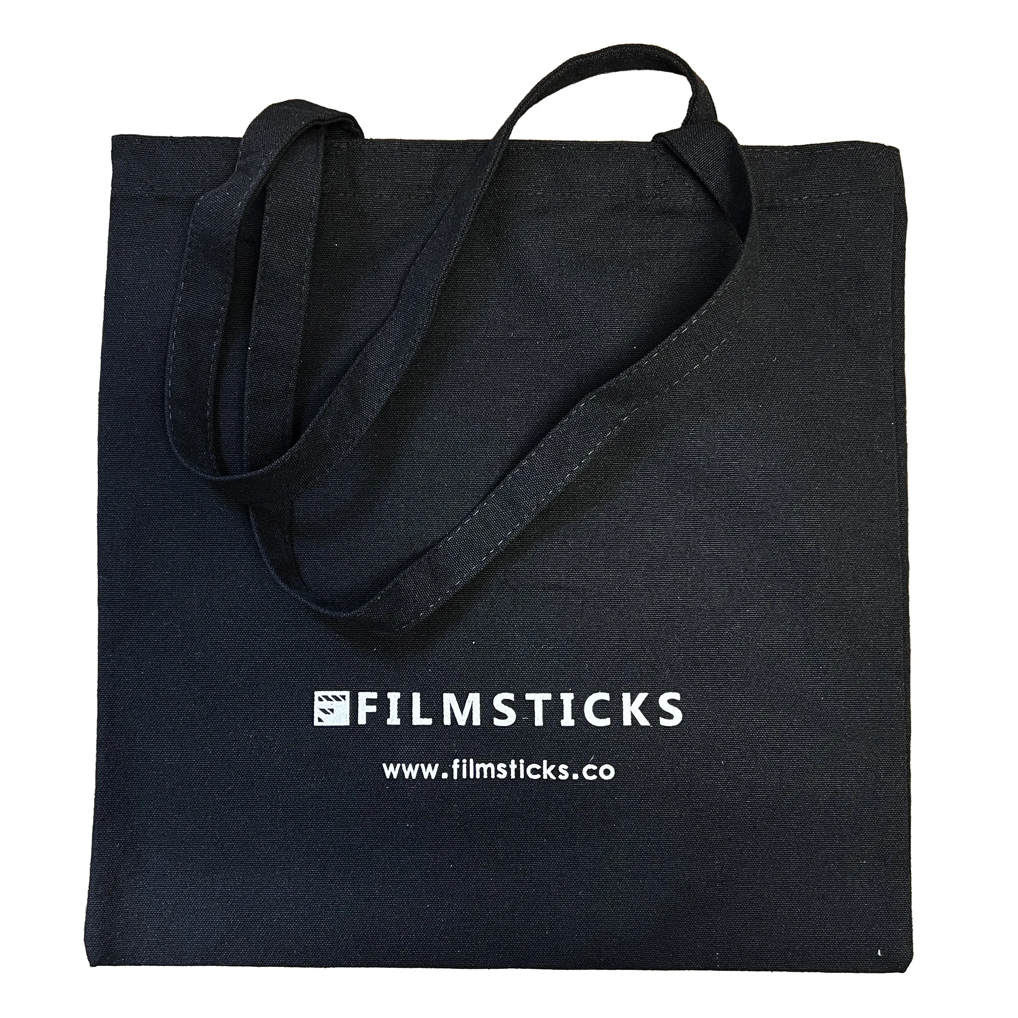 Filmsticks Clapper Head Tote Bag with Longer Carry Straps - Black