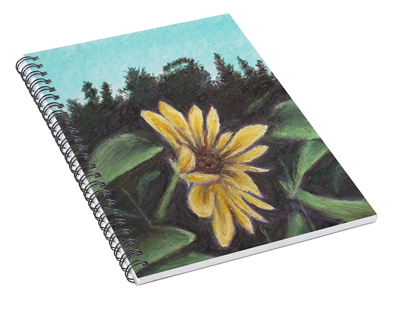 Flower Hour - Spiral Notebook